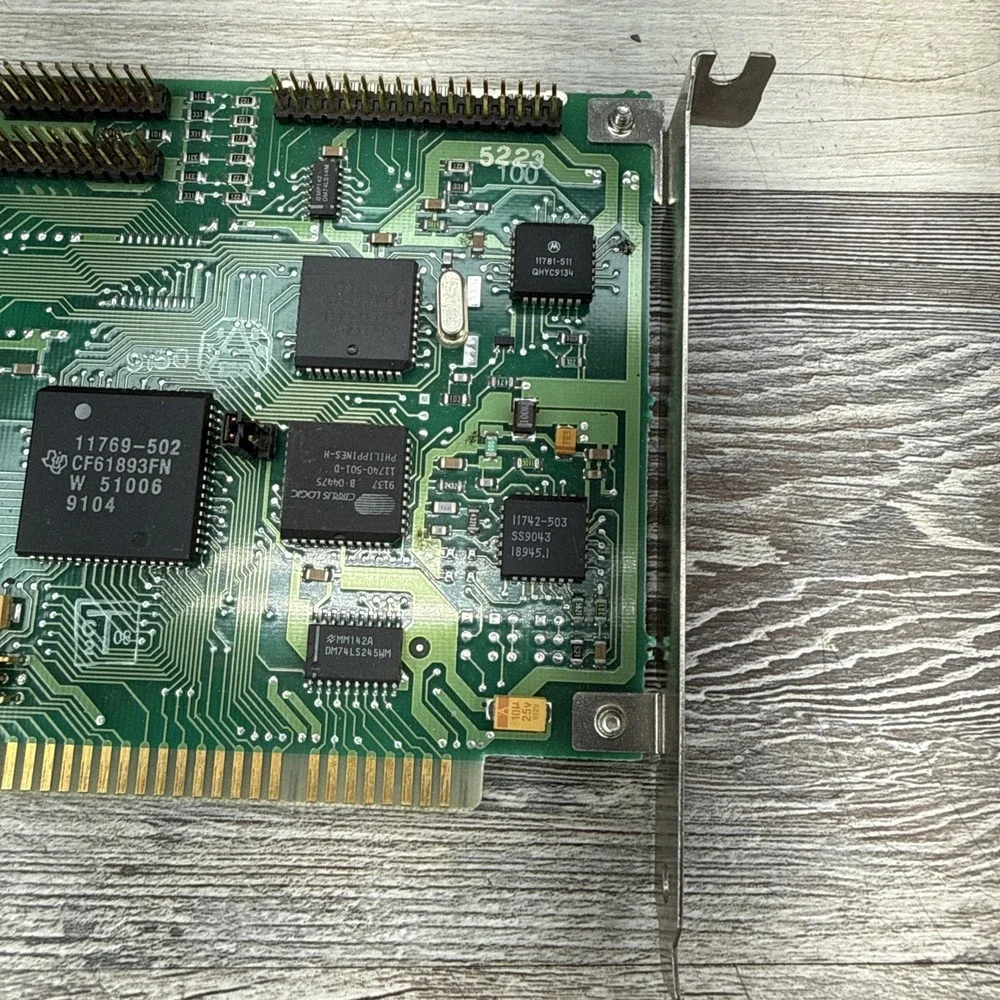 Vintage 1989 Seagate ST11M/11R V2.1 Disk Drive Controller ISA Card - Untested